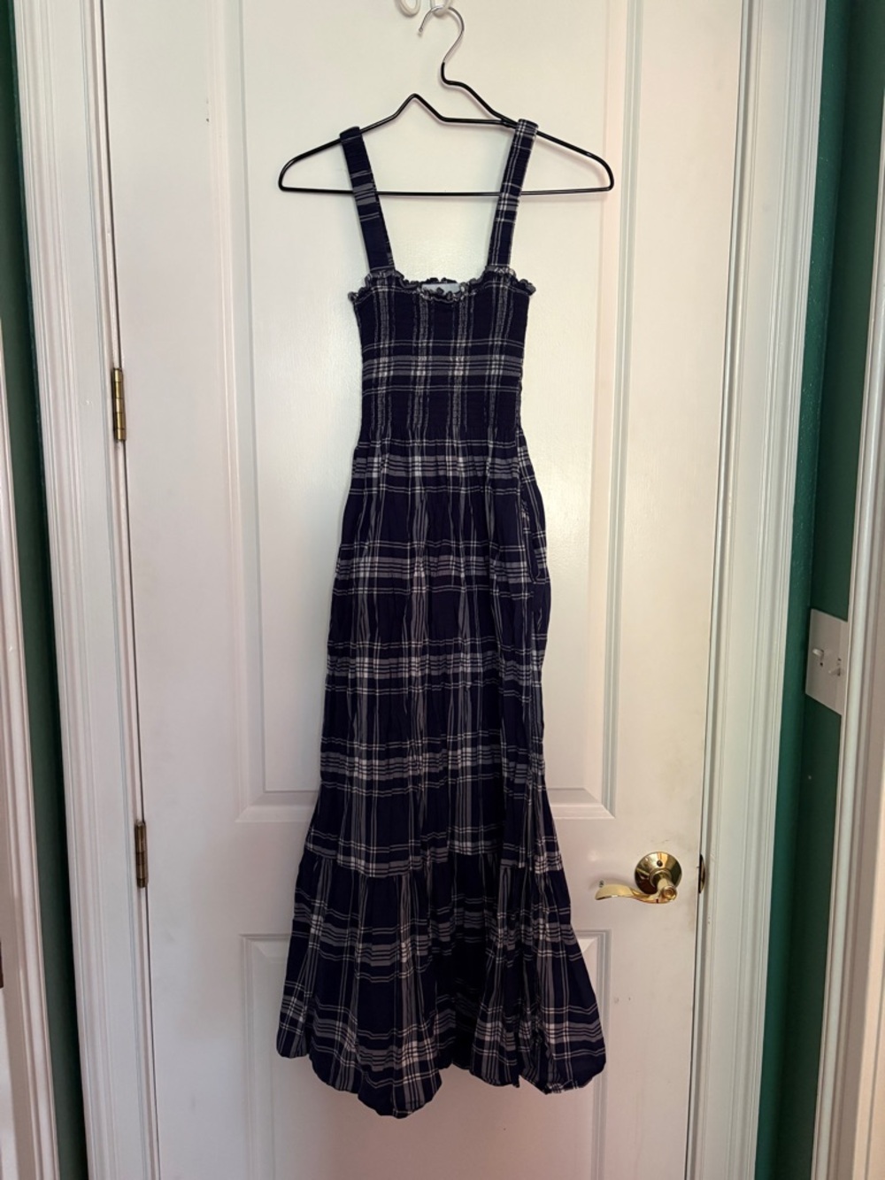 Hill House Blue Plaid Anjuli Dress